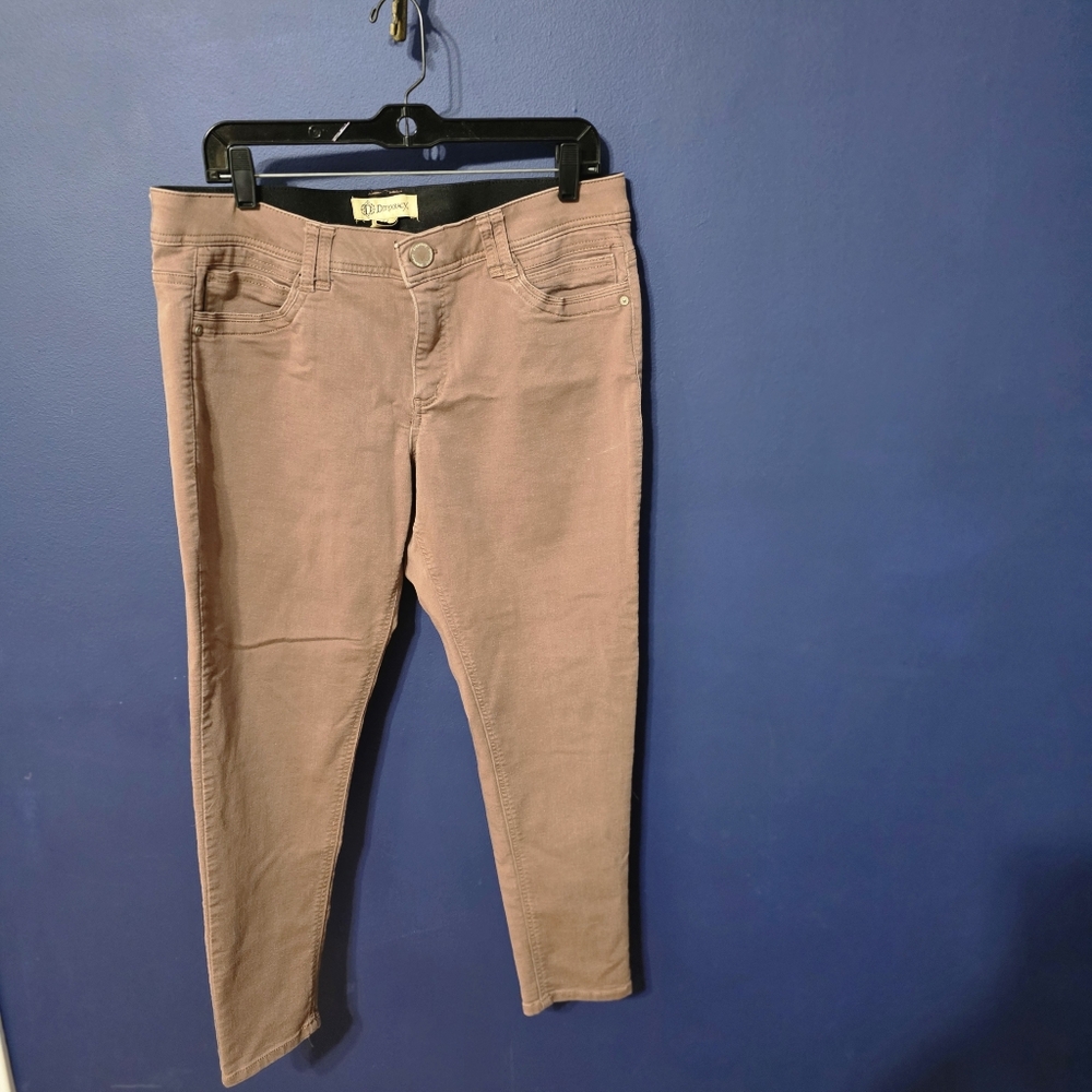 Democracy Pants Women 14 Brown AB Technology Stretch